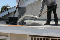 Batch flat roofing repair